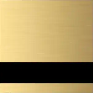 European gold Black color