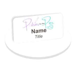 1.5x3 uv white print with logo