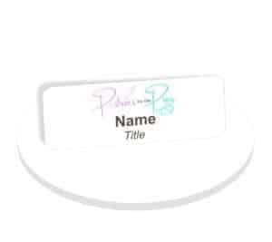 1x3 uv white print with logo